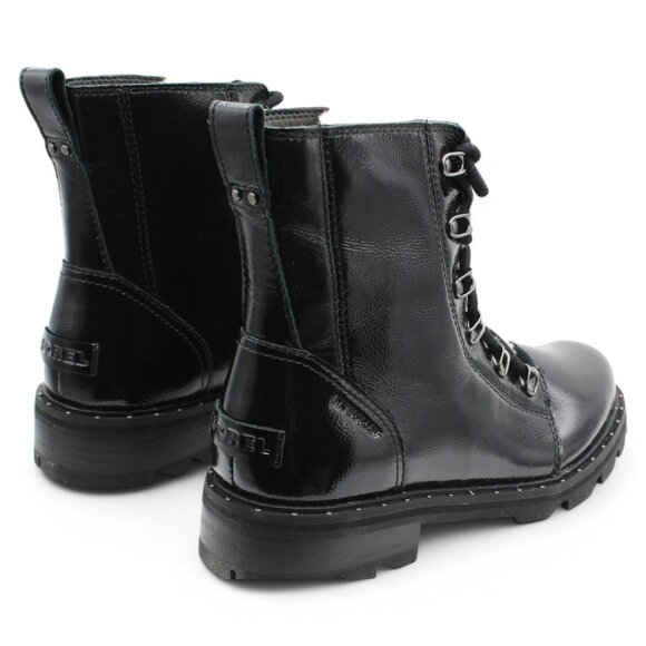 Sorel Women's Lennox Lace Cozy Lug Sole Booties Women's Shoes - Picture 4 of 8